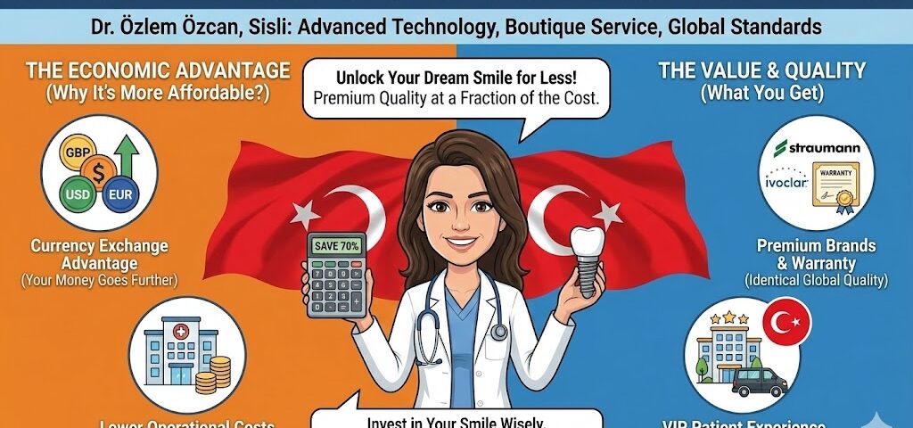 Cost to Get Teeth Done in Turkey