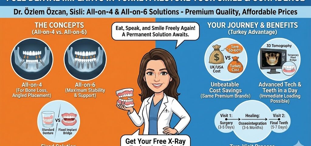 full dental implants in turkey