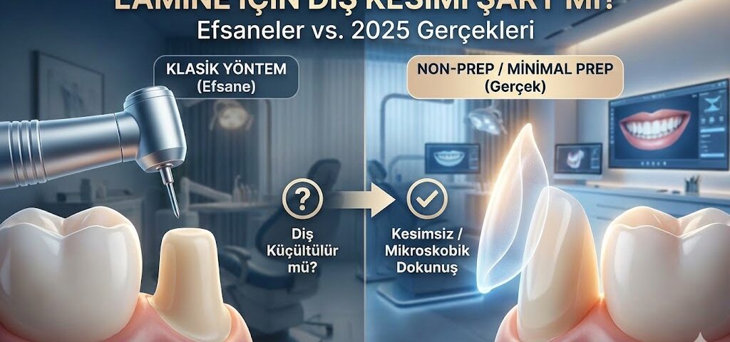Lamine Diş Yaptırmak İçin Dişlerin Kesilmesi Şart mı