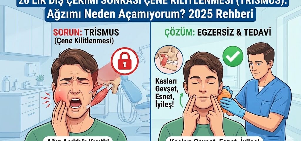 20'lik Diş Çekimi Sonrası Çene Kilitlenmesi (Trismus)