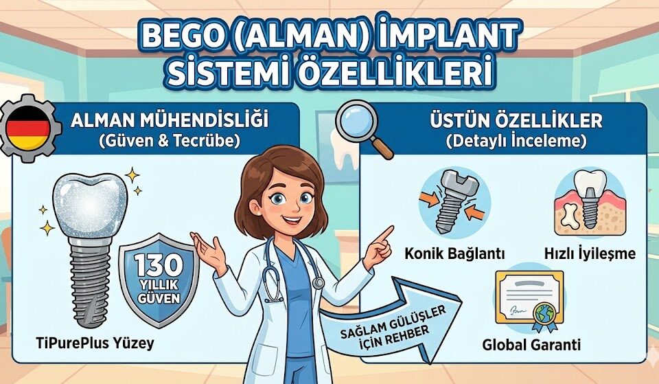 Bego Alman İmplant Sistemi Özellikleri