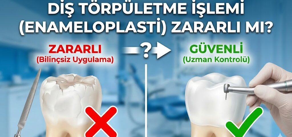 Diş Törpületme İşlemi (Enameloplasti) Zararlı mı