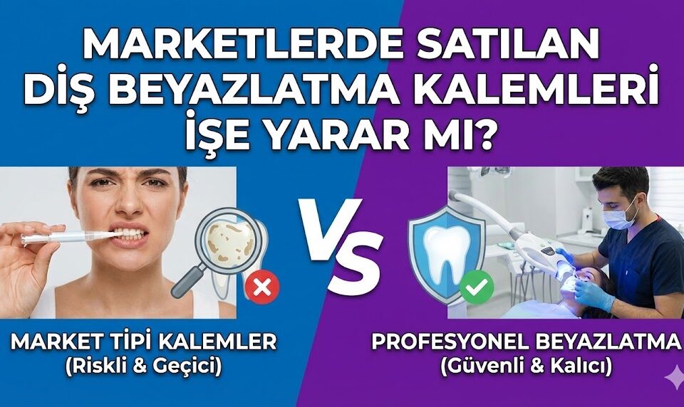 Diş beyazlatma kalemleri işe yarar mı
