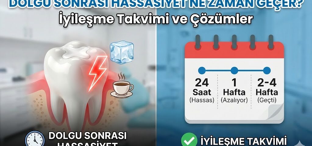 Dolgu sonrası hassasiyet ne zaman geçer