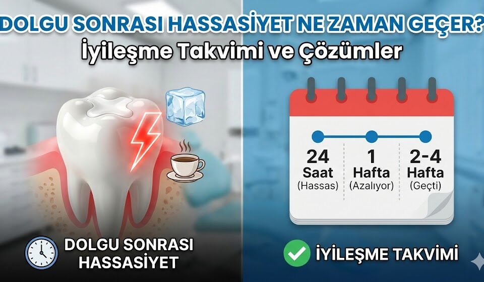 Dolgu sonrası hassasiyet ne zaman geçer