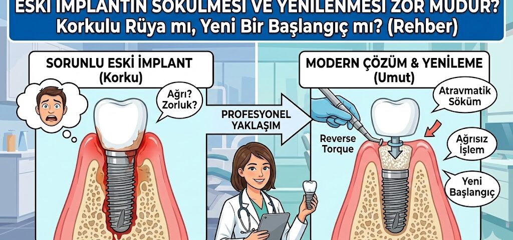 Eski İmplantın Sökülmesi ve Yenilenmesi