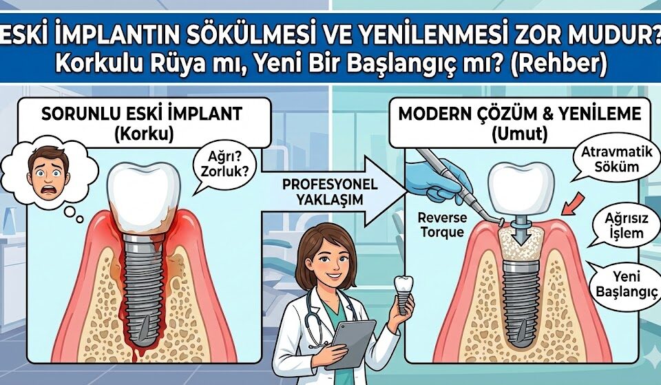 Eski İmplantın Sökülmesi ve Yenilenmesi