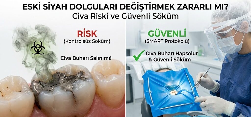 Eski siyah dolguları değiştirmek zararlı mı