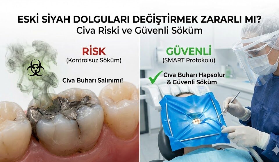Eski siyah dolguları değiştirmek zararlı mı