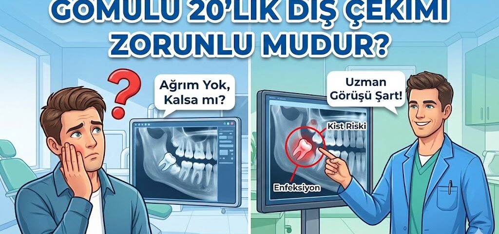 Gömülü 20'lik Diş Çekimi Zorunlu mudur?