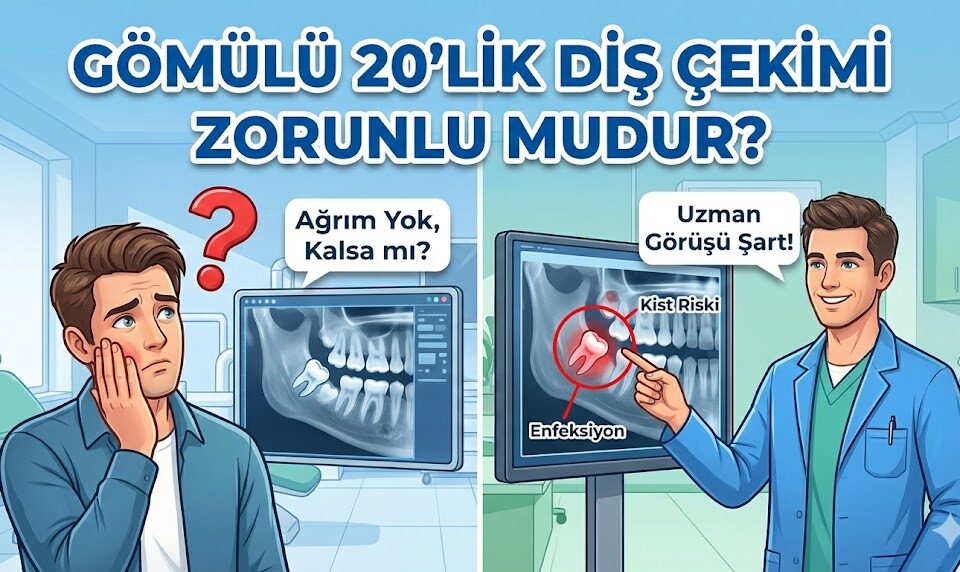 Gömülü 20'lik Diş Çekimi Zorunlu mudur?