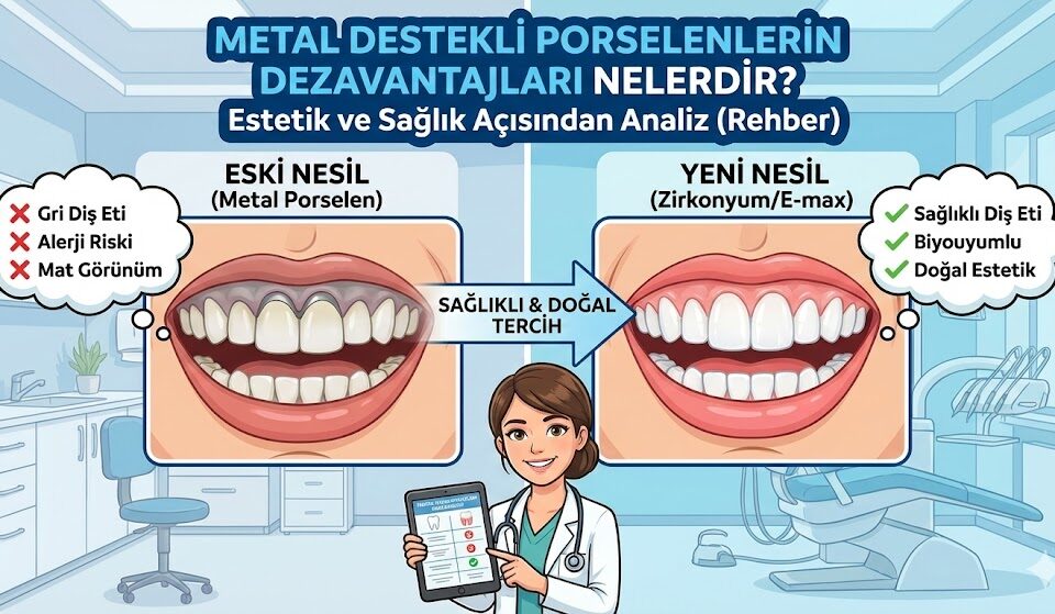 Metal Destekli Porselenlerin Dezavantajları Nelerdir