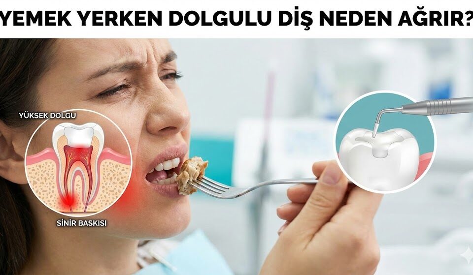 Yemek yerken dolgulu diş neden ağrır