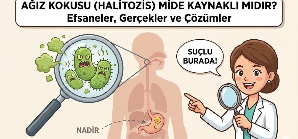 ağız kokusu halitozis mide kaynaklı mıdır