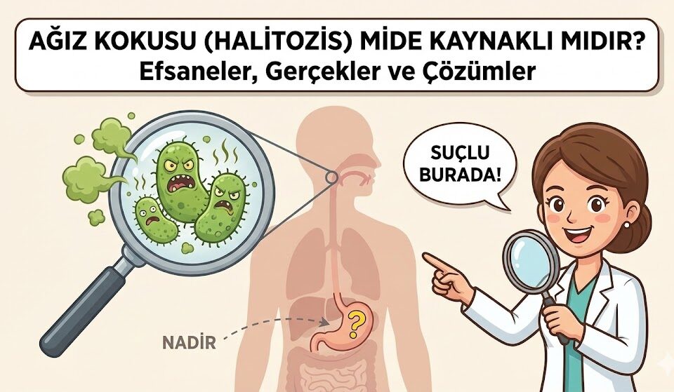 ağız kokusu halitozis mide kaynaklı mıdır