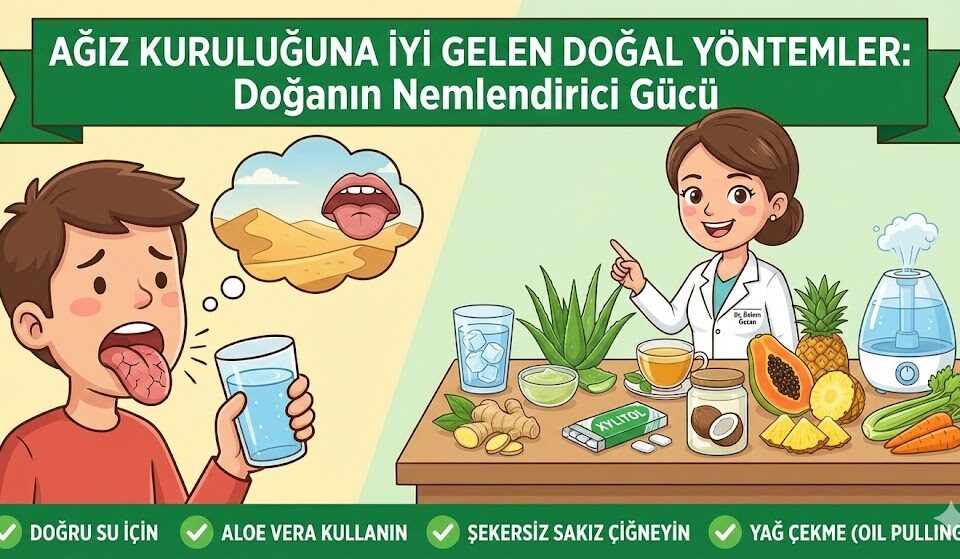 Ağız Kuruluğuna İyi Gelen Doğal Yöntemler