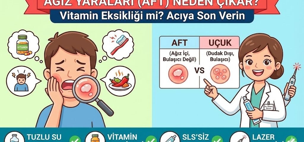 ağız yaraları aft neden çıkar