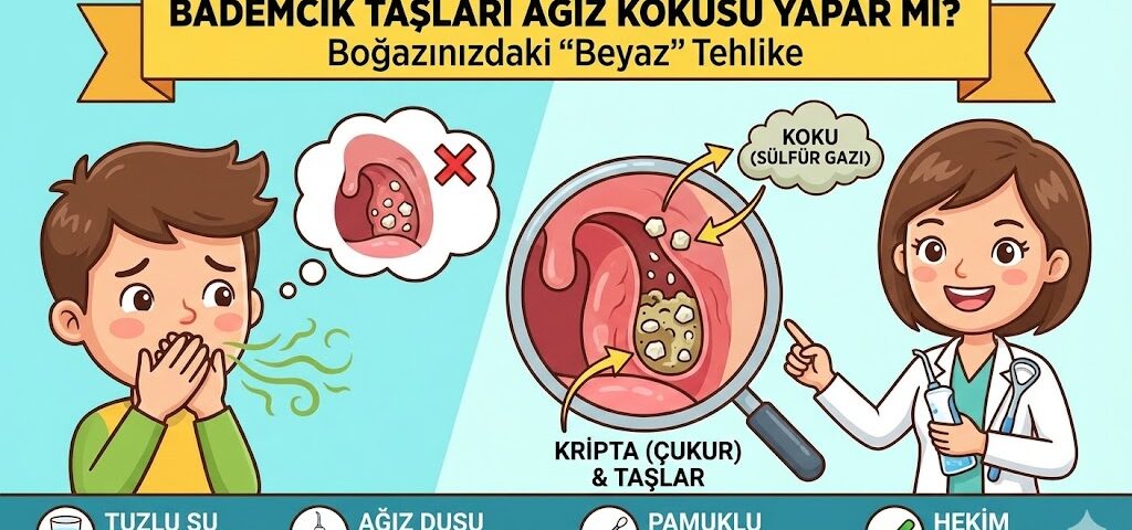 bademcik taşları ağız kokusu yapar mı