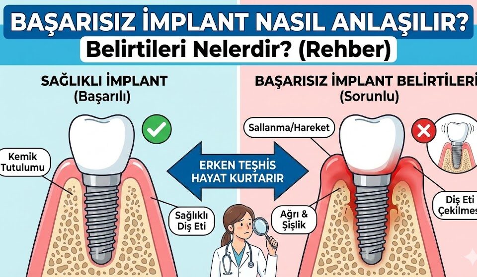 başarısız implant nasıl anlaşılır