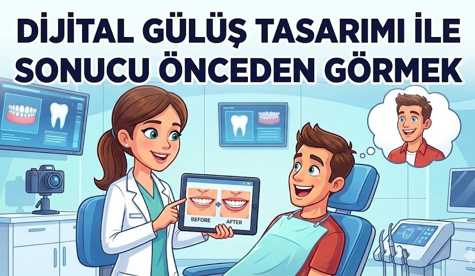 dijital gülüş tasarımı ile sonucu önceden görmek