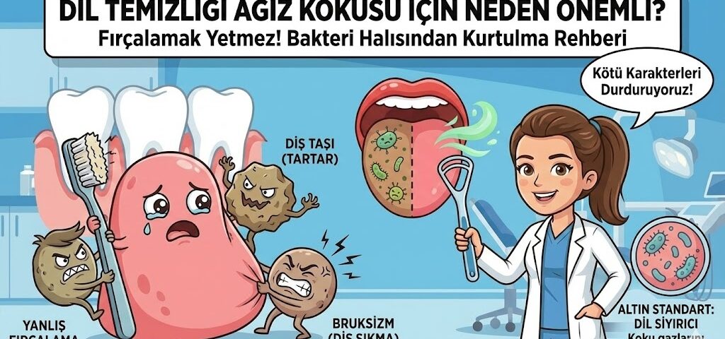 dil temizliği ağız kokusu için neden önemli