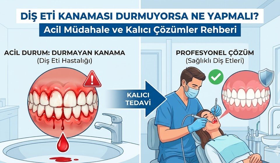 diş eti kanaması durmuyorsa ne yapmalı
