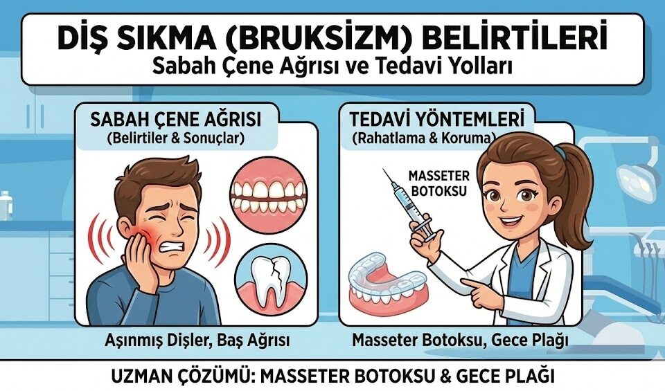 diş sıkma bruksizm belirtileri
