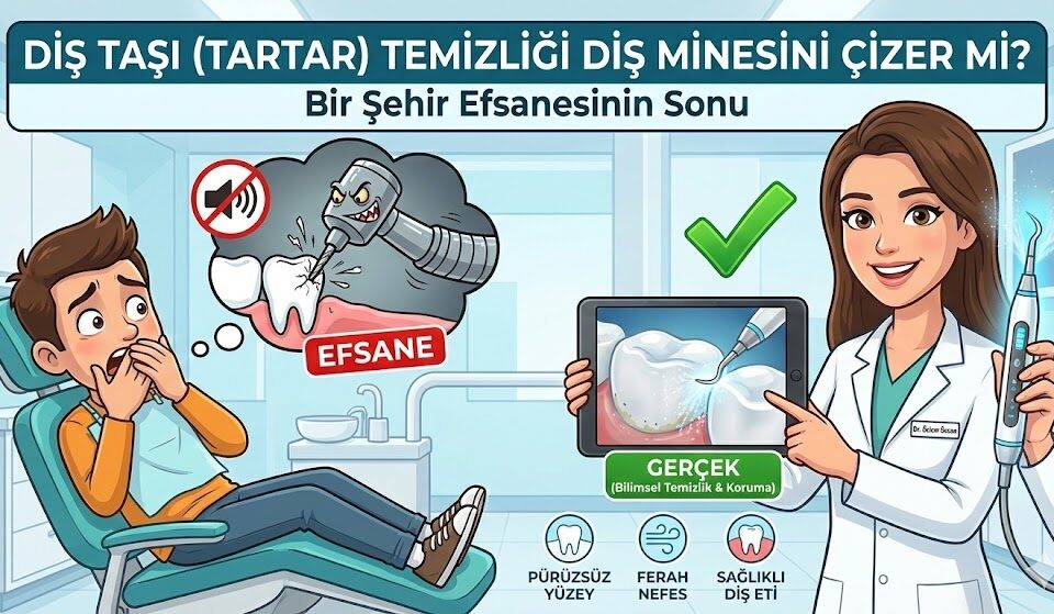diş taşı temizliği diş minesini çizer mi