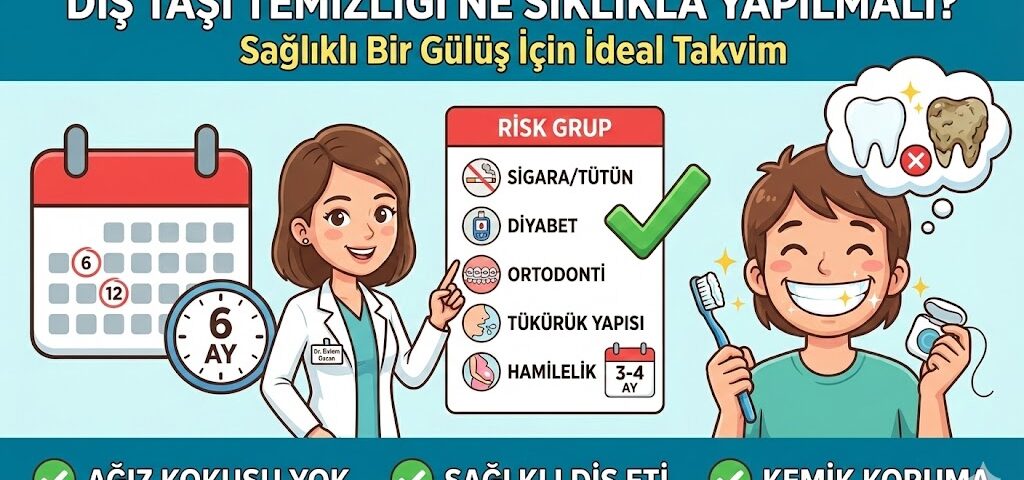 diş taşı temizliği ne sıklıkla yapılmalı