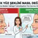 dişsizlik yüz şeklini nasıl değiştirir