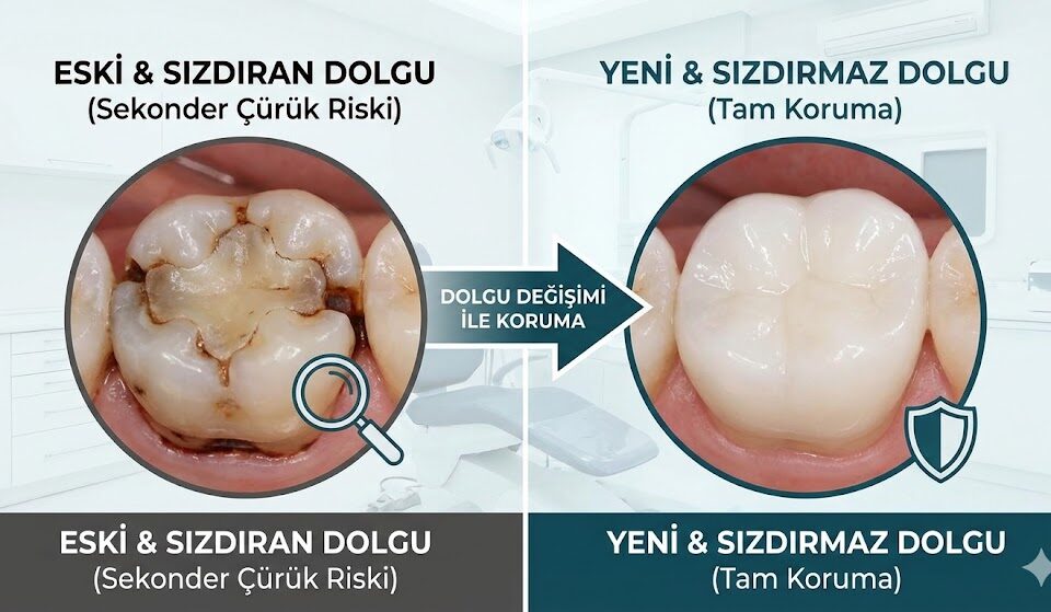 dolgulu diş yeniden çürür mü