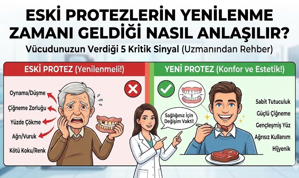 eski protezlerin yenilenme zamanı geldiği nasıl anlaşılır