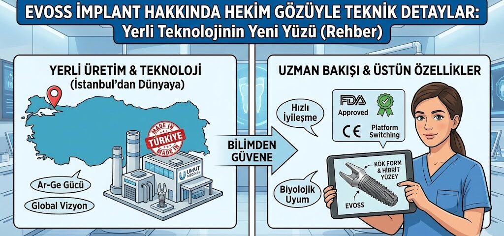 evoss implant hakkında hekim gözüyle teknik detaylar