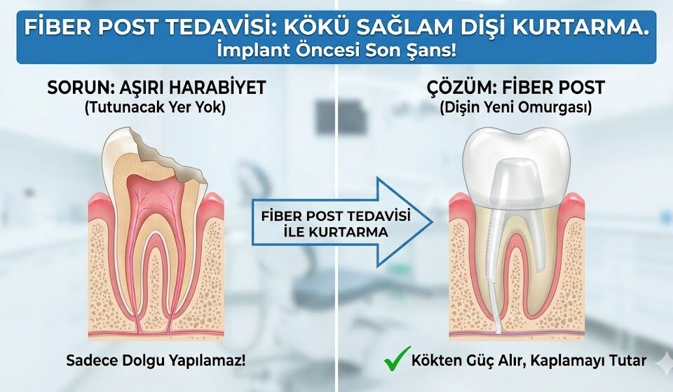 fiber post tedavisi