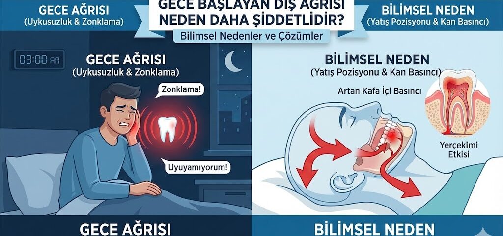 gece başlayan diş ağrısı
