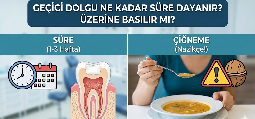 geçici dolgu ne kadar süre dayanır