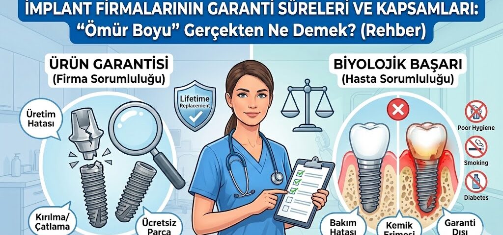 implant firmalarının garanti süreleri ve kapsamları
