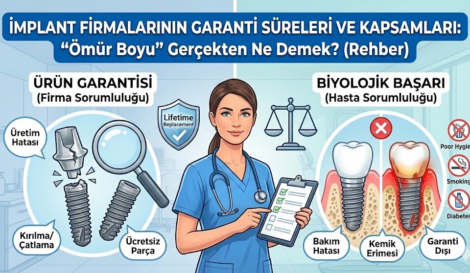 implant firmalarının garanti süreleri ve kapsamları