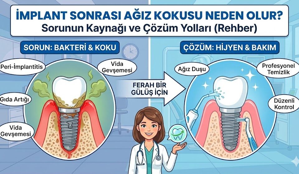 İmplant Sonrası Ağız Kokusu Neden Olur