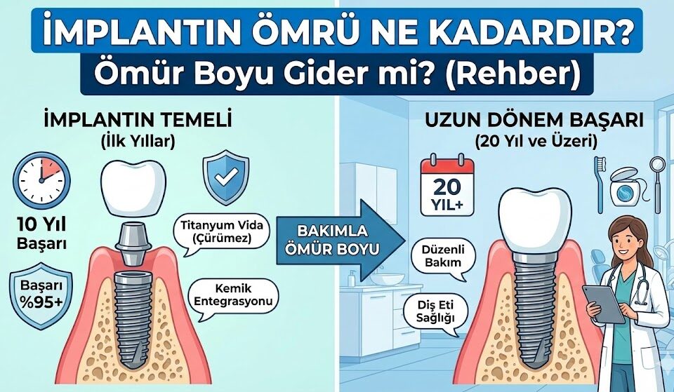 implantın ömrü ne kadardır