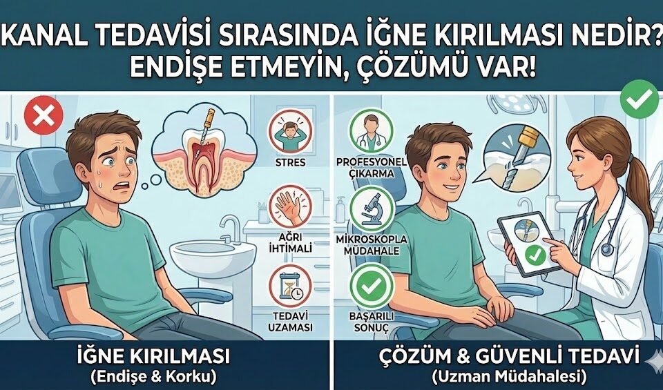 kanal tedavisi sırasında iğne kırılması