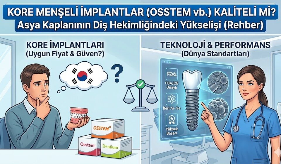 kore menşeli implantlar kaliteli mi