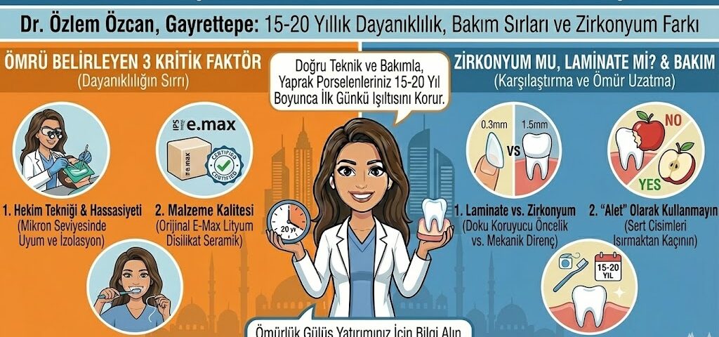 laminate veneer dişlerinizin ömrü ne kadar