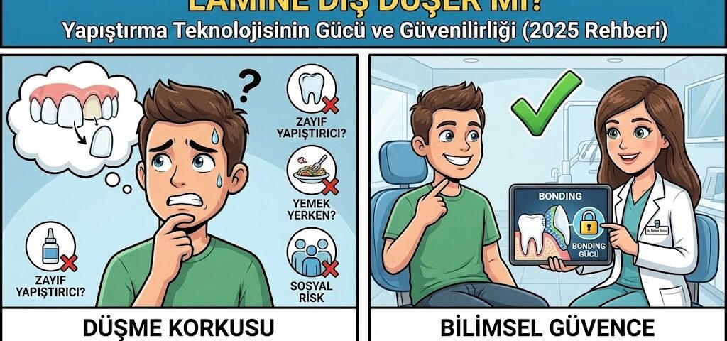 Lamine Diş Düşer mi