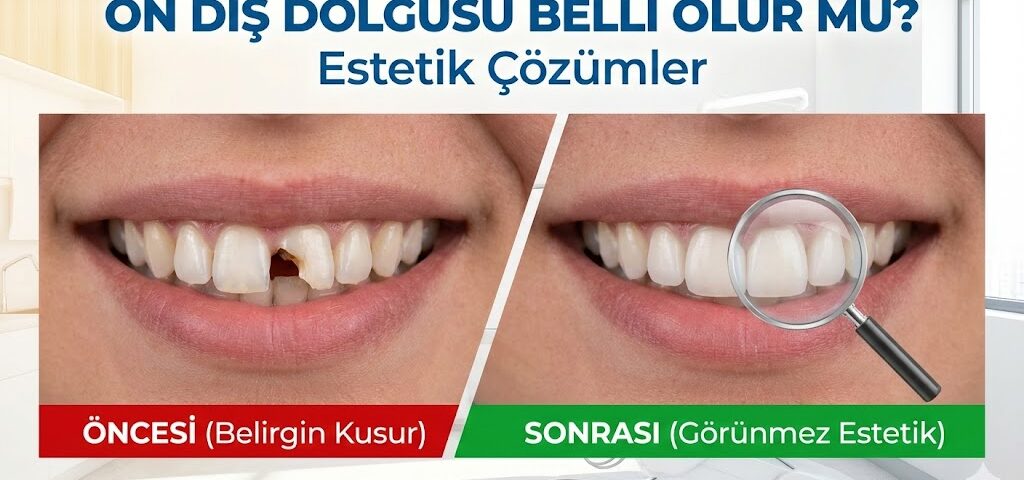 ön diş dolgusu belli olur mu