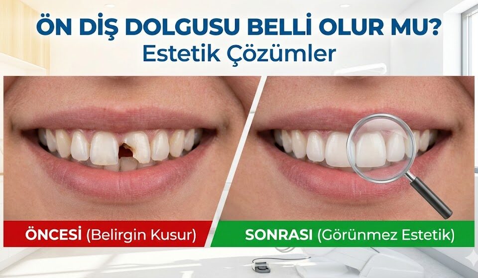 ön diş dolgusu belli olur mu
