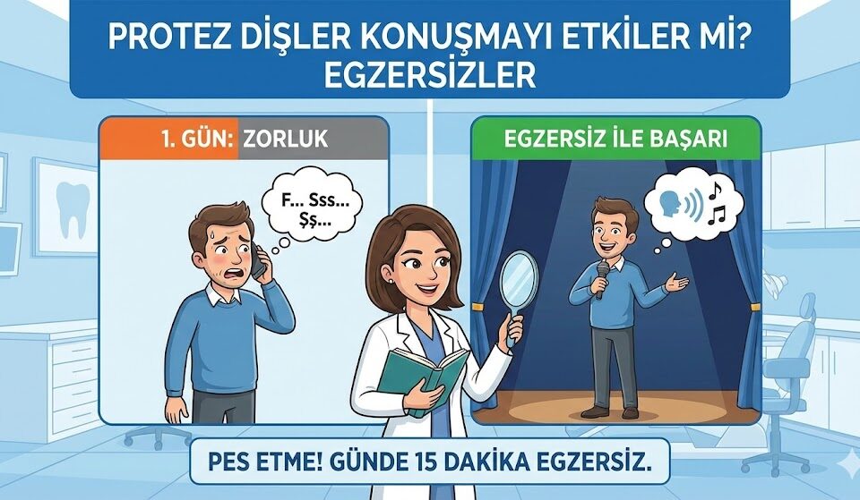 protez dişler konuşmayı etkiler mi