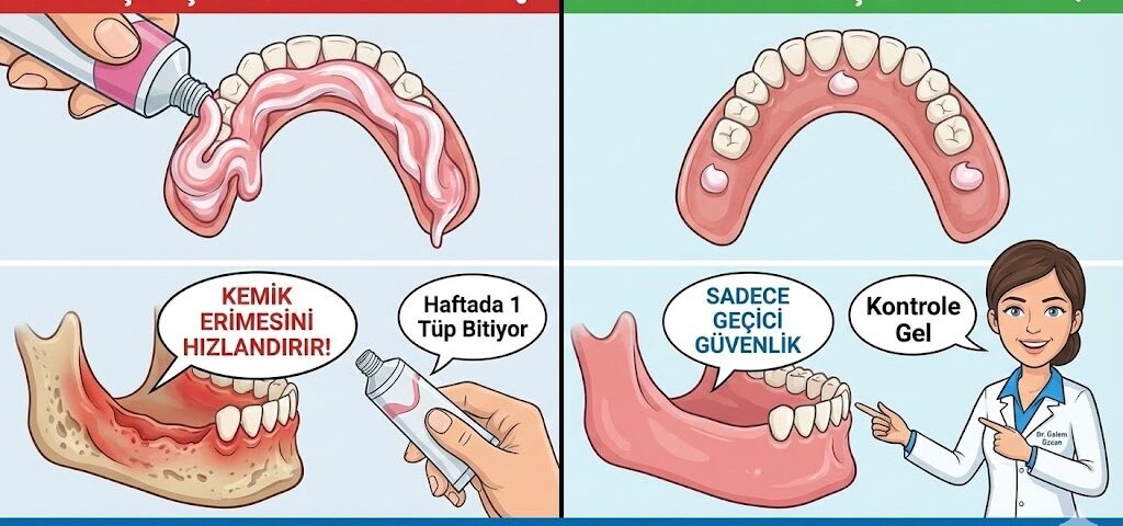 protez yapıştırıcısı kullanmak zararlı mı