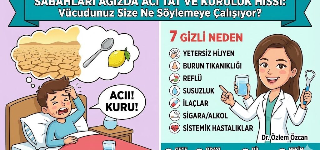 sabahları ağızda acı tat ve kuruluk hissi