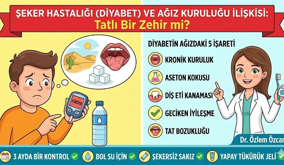 şeker hastalığı ve ağız kuruluğu ilişkisi